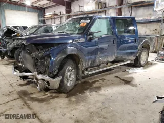 2014 Ford Super Duty F-250 SRW XL with VIN 1FT7W2B63EEB11307, listed as a Copart auction lot 46865125 with 0 mi miles and Salvage Title. Bid and sale history available at carsss.com. Image 1.