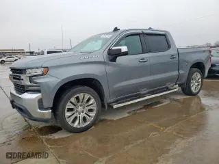 2019 Chevrolet Silverado 1500 LT with VIN 3GCPYDEK7KG155197, listed as a Copart auction lot 45913115 with 98,969 mi miles and Clean Title. Bid and sale history available at carsss.com. Image 1.