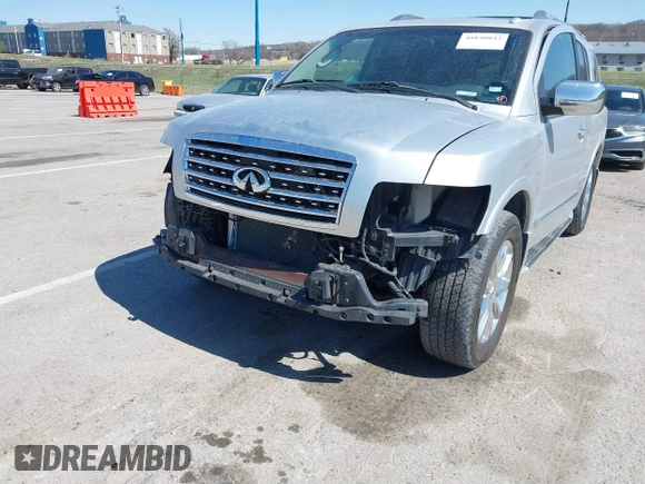 2010 Infiniti QX56 with VIN 5N3ZA0NE6AN909747, listed as a IAAI auction lot 41840842 with 188,469 mi miles and . Bid and sale history available at DreamBid. Image 6.