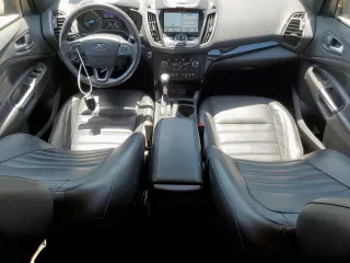 2017 Ford Escape Titanium with VIN 1FMCU0JD3HUA31410, listed as a Copart auction lot 52729025 with 68,256 mi miles and Salvage Title. Bid and sale history available at DreamBid. Image 8.