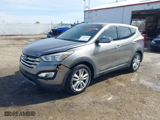 2013 Hyundai Santa Fe 2.0T Sport with VIN 5XYZWDLA1DG003779, listed as a IAAI auction lot 41761431 with 127,895 mi miles. Bid and sale history available at carsss.com. Image 17.