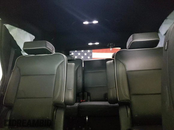 2023 Chevrolet Tahoe Premier with VIN 1GNSKSKD3PR315306, listed as a Copart auction lot 85726424 with 37,199 mi miles and Salvage title. Bid and sale history available at DreamBid. Image 10.