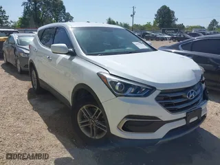 2017 Hyundai Santa Fe Sport 2.4L with VIN 5NMZT3LB4HH032913, listed as a IAAI auction lot 41978352 with 92,801 mi miles. Bid and sale history available at carsss.com. Image 1.