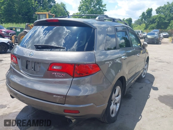 2008 Acura RDX with VIN 5J8TB18278A000085, listed as a IAAI auction lot 39586500 with Not Provided miles and . Bid and sale history available at DreamBid. Image 4.
