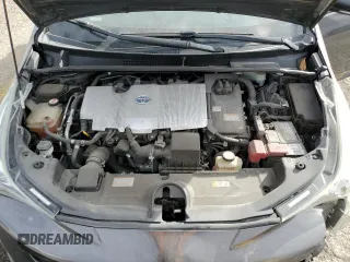 2017 Toyota Prius Two with VIN JTDKBRFU6H3049408, listed as a Copart auction lot 46147355 with 153,351 mi miles and Salvage Title. Bid and sale history available at DreamBid. Image 12.
