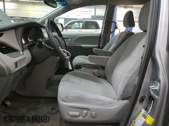 2017 Toyota Sienna LE with VIN 5TDJZ3DC0HS177477, listed as a Copart auction lot 89284545 with 94,598 mi miles and Salvage Title. Bid and sale history available at carsss.com. Image 7.