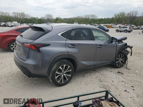 2015 Lexus NX 200t z VIN JTJBARBZ3F2034269, wystawiony jako Copart lot #53489895 z przebiegiem 208 444 mil mil oraz Szkoda całkowita • Salvage title. Historia ofert i sprzedaży dostępna na DreamBid. Obrazek 3.