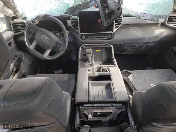 2024 Toyota Tundra 4WD Limited Hybrid with VIN 5TFWC5DB6RX067619, listed as a Copart auction lot 41579045 with 0 mi miles and Salvage Title. Bid and sale history available at carsss.com. Image 8.