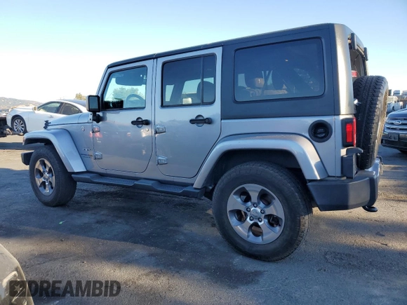 2018 Jeep Wrangler JK Unlimited Sahara with VIN 1C4HJWEGXJL918329, listed as a Copart auction lot 78491064 with 130,735 mi miles and Salvage Title. Bid and sale history available at carsss.com. Image 2.