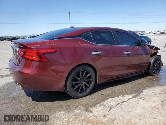 2016 Nissan Maxima SV with VIN 1N4AA6AP9GC447358, listed as a Copart auction lot 52138925 with 114,907 mi miles and Salvage Title. Bid and sale history available at carsss.com. Image 3.