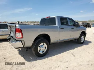 2024 Ram 2500 Tradesman with VIN 3C6UR5CL4RG393141, listed as a Copart auction lot 51021265 with 52 mi miles and Salvage title. Bid and sale history available at DreamBid. Image 3.