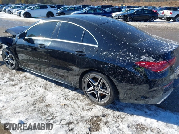 2020 Mercedes-Benz CLA with VIN W1K5J4HB3LN087535, listed as a IAAI auction lot 41480591 with 102,315 mi miles. Bid and sale history available at carsss.com. Image 14.