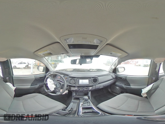 2018 Toyota Tacoma SR with VIN 5TFRX5GN1JX124112, listed as a Copart auction lot 50596975 with 57,587 mi miles and Salvage Title. Bid and sale history available at DreamBid. Image 12.