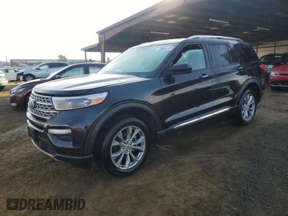 2022 Ford Explorer Limited with VIN 1FMSK8FH4NGA30997, listed as a Copart auction lot 84112984 with 85,280 mi miles and Clean Title. Bid and sale history available at carsss.com. Image 1.
