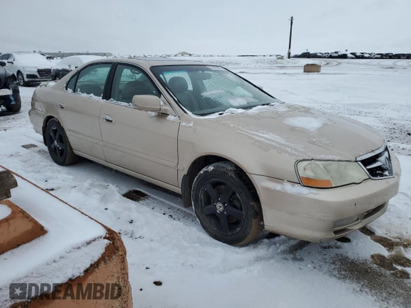 2003 Acura TL with VIN 19UUA566X3A802787, listed as a Copart auction lot 51665375 with 326,837 mi miles and Clean Title. Bid and sale history available at carsss.com. Image 4.