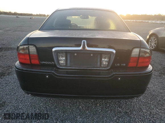 2004 Lincoln LS w/Sport Pkg with VIN 1LNHM87A74Y602711, listed as a Copart auction lot 75092344 with 0 mi miles and Salvage Title. Bid and sale history available at carsss.com. Image 6.