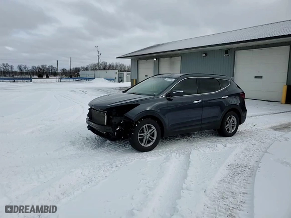 2017 Hyundai Santa Fe Sport 2.4L with VIN 5NMZUDLBXHH046012, listed as a Copart auction lot 47473395 with 97,895 mi miles and Salvage Title. Bid and sale history available at carsss.com. Image 16.