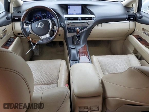 2014 Lexus RX 350 with VIN JTJBK1BA6E2461484, listed as a Copart auction lot 58937775 with 95,704 mi miles and Salvage title. Bid and sale history available at DreamBid. Image 8.