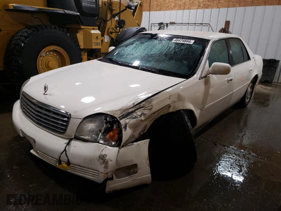 2001 Cadillac DeVille z VIN 1G6KD54Y31U294274, wystawiony jako Copart lot #46474844 z przebiegiem 147 396 mil mil oraz Nie do naprawy • Non repairable. Historia ofert i sprzedaży dostępna na DreamBid. Obrazek 1.