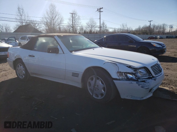 1995 Mercedes-Benz SL z VIN WDBFA63E8SF123853, wystawiony jako Copart lot #45917634 z przebiegiem 112 416 mil mil oraz Nie do naprawy. Historia ofert i sprzedaży dostępna na DreamBid. Obrazek 4.