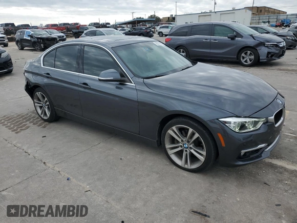 2017 BMW 3 Series 330i with VIN WBA8B9C38HK885925, listed as a Copart auction lot 86799814 with 71,095 mi miles and Salvage Title. Bid and sale history available at carsss.com. Image 4.