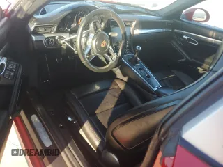 2017 Porsche 911 4 with VIN WP0BA2A99HS132236, listed as a Copart auction lot 79146274 with 0 mi miles and Non Repairable. Bid and sale history available at carsss.com. Image 8.