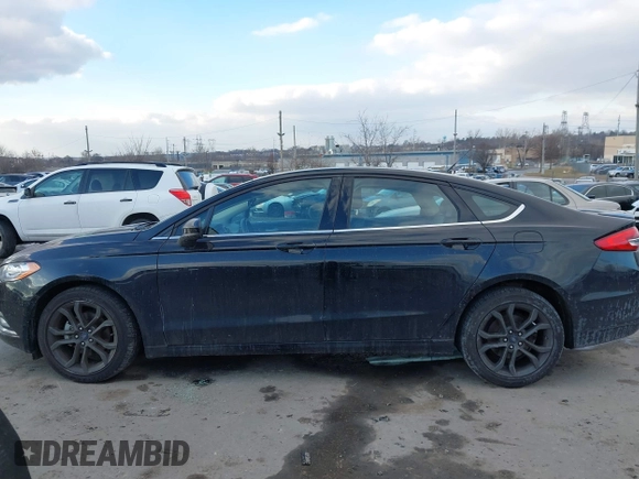 2018 Ford Fusion SE with VIN 3FA6P0HD1JR264641, listed as a IAAI auction lot 41366906 with 116,785 mi miles. Bid and sale history available at carsss.com. Image 13.