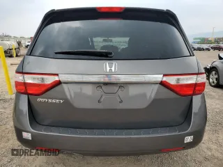 2013 Honda Odyssey EX-L with VIN 5FNRL5H68DB070079, listed as a Copart auction lot 52183895 with 173,428 mi miles and Clean title. Bid and sale history available at DreamBid. Image 6.