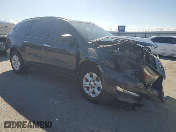 2016 Chevrolet Traverse LS with VIN 1GNKRFED2GJ123677, listed as a Copart auction lot 48512555 with 159,516 mi miles and Salvage Title. Bid and sale history available at carsss.com. Image 4.