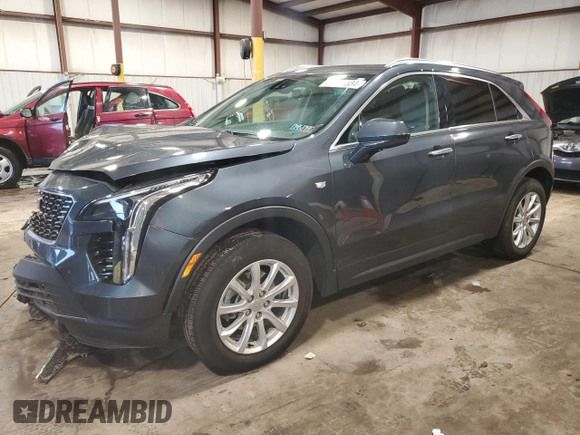 2021 Cadillac XT4 AWD Luxury with VIN 1GYFZBR49MF074936, listed as a Copart auction lot 66884034 with 38,695 mi miles and Salvage Title. Bid and sale history available at carsss.com. Image 1.
