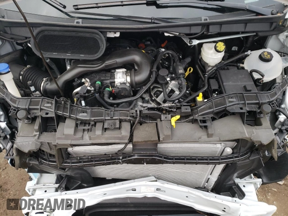 2023 Ford Transit Cargo with VIN 1FTBR1C86PKB27176, listed as a Copart auction lot 79528693 with 637 mi miles and . Bid and sale history available at DreamBid. Image 12.