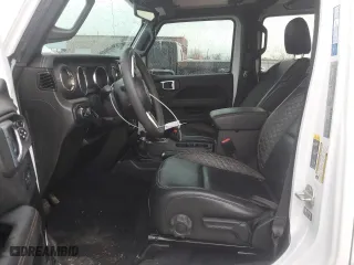 2023 Jeep Gladiator Overland with VIN 1C6HJTFG0PL564950, listed as a Copart auction lot 80207494 with 28,058 mi miles and Salvage Title. Bid and sale history available at carsss.com. Image 7.