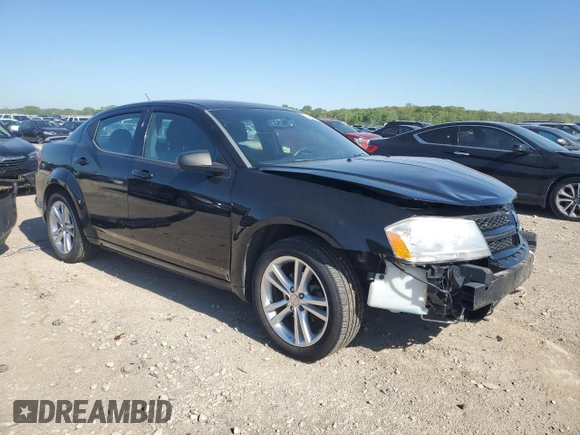 2014 Dodge Avenger SE z VIN 1C3CDZAB0EN222185, wystawiony jako Copart lot #55468775 z przebiegiem 222 601 mil mil oraz Szkoda całkowita • Salvage title. Historia ofert i sprzedaży dostępna na DreamBid. Obrazek 4.