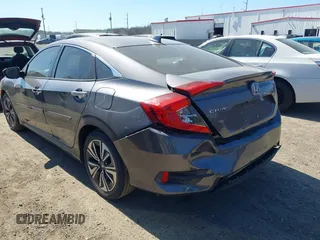 2016 Honda Civic Sedan EX-L with VIN 2HGFC1F71GH650684, listed as a IAAI auction lot 41760811 with 115,014 mi miles. Bid and sale history available at carsss.com. Image 3.