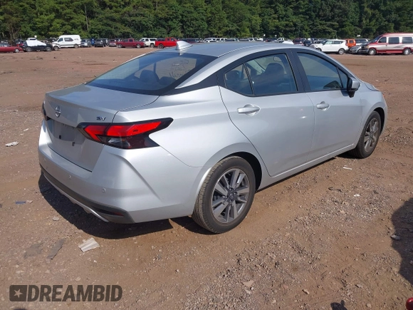 2023 Nissan Versa SV with VIN 3N1CN8EVXPL853622, listed as a IAAI auction lot 42863888 with 52,084 mi miles and . Bid and sale history available at DreamBid. Image 4.
