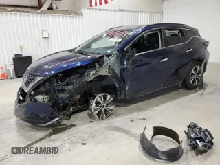 2023 Nissan Murano SV with VIN 5N1AZ2BJ2PC127087, listed as a Copart auction lot 48469835 with 61,776 mi miles and Non Repairable. Bid and sale history available at DreamBid. Image 1.