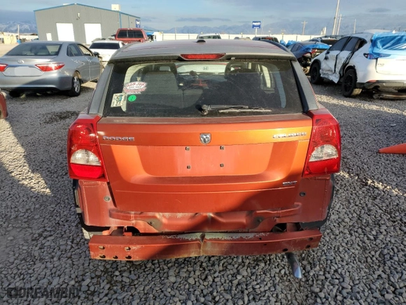 2009 Dodge Caliber SXT with VIN 1B3HB48A79D163317, listed as a Copart auction lot 87744605 with 108,135 mi miles and Salvage Title. Bid and sale history available at carsss.com. Image 6.