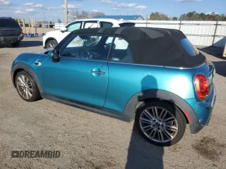 2017 MINI Convertible Cooper with VIN WMWWG5C3XH3A81477, listed as a Copart auction lot 47859555 with 49,834 mi miles and Salvage title. Bid and sale history available at DreamBid. Image 2.