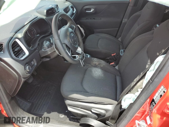 2021 Jeep Renegade Jeepster with VIN ZACNJDAB6MPM46550, listed as a Copart auction lot 58136275 with 36,327 mi miles and Salvage title. Bid and sale history available at DreamBid. Image 7.