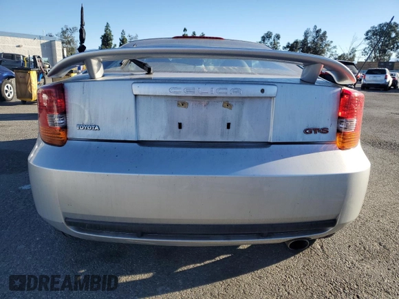 2001 Toyota Celica GTS with VIN JTDDY32T910050819, listed as a Copart auction lot 79847554 with 101,617 mi miles and Salvage Title. Bid and sale history available at carsss.com. Image 6.