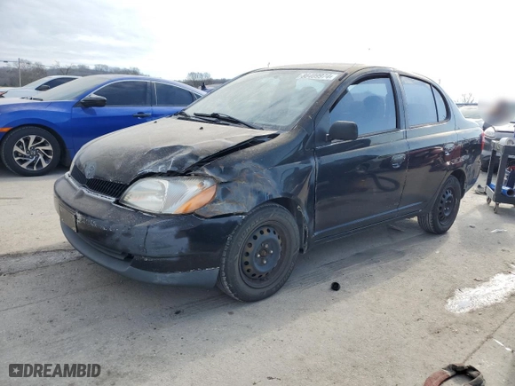 2001 Toyota ECHO with VIN JTDBT123X10131368, listed as a Copart auction lot 86409974 with 191,718 mi miles and Clean Title. Bid and sale history available at carsss.com. Image 1.
