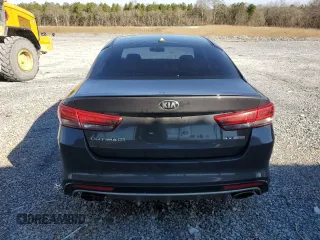2016 Kia Optima SX Turbo with VIN 5XXGW4L24GG092367, listed as a Copart auction lot 45284145 with 162,796 mi miles and Salvage Title. Bid and sale history available at carsss.com. Image 6.