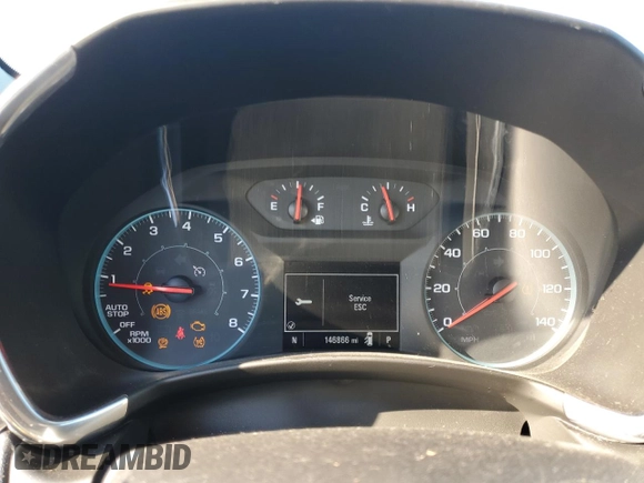 2019 Chevrolet Equinox LS with VIN 3GNAXHEV6KL315045, listed as a Copart auction lot 46669115 with 146,866 mi miles and Salvage Title. Bid and sale history available at carsss.com. Image 9.