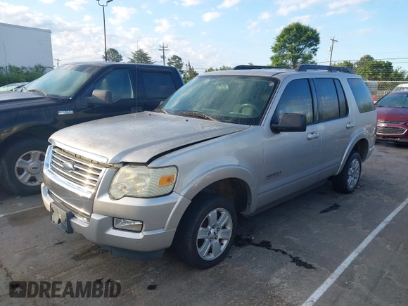 2008 Ford Explorer XLT with VIN 1FMEU63E48UB28679, listed as a IAAI auction lot 42194010 with 168,511 mi miles. Bid and sale history available at carsss.com. Image 2.
