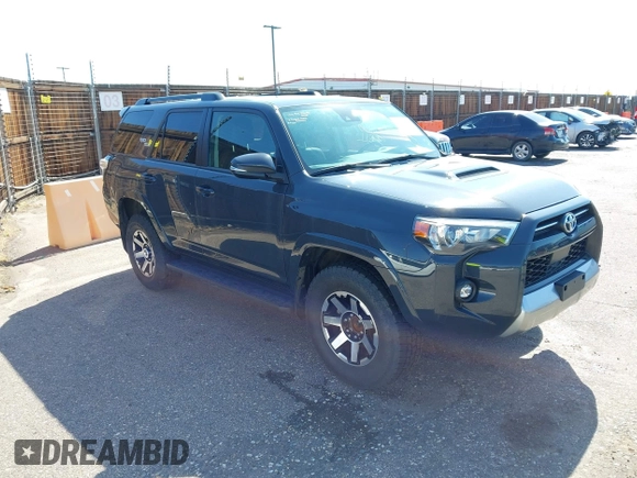 2024 Toyota 4Runner TRD Off Road with VIN JTERU5JR9R6228218, listed as a IAAI auction lot 42593528 with 37,698 mi miles and . Bid and sale history available at DreamBid. Image 1.