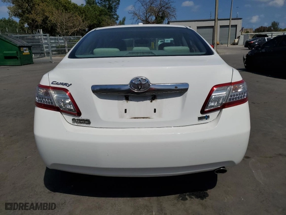 2010 Toyota Camry Hybrid with VIN 4T1BB3EK9AU113515, listed as a Copart auction lot 52110065 with 56,521 mi miles and Salvage Title. Bid and sale history available at carsss.com. Image 6.