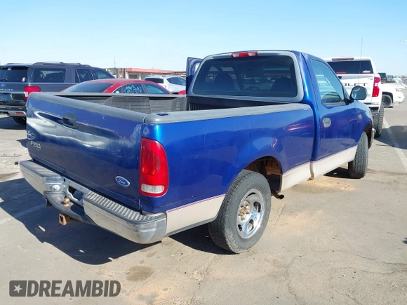 1997 Ford F-150 with VIN 1FTDF1722VKB97679, listed as a IAAI auction lot 41883923 with 211,640 mi miles and . Bid and sale history available at DreamBid. Image 4.