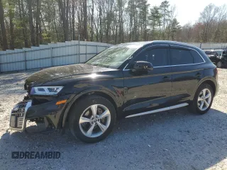 2020 Audi Q5 Premium Plus z VIN WA1BNAFYXL2058083, wystawiony jako Copart lot #54471065 z przebiegiem 39 575 mil mil oraz Szkoda całkowita • Salvage title. Historia ofert i sprzedaży dostępna na DreamBid. Obrazek 1.
