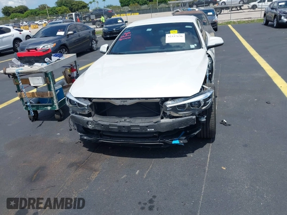 2018 BMW 4 Series 430i with VIN WBA4Z1C54JEC72611, listed as a IAAI auction lot 42337136 with 33,768 mi miles and . Bid and sale history available at DreamBid. Image 6.