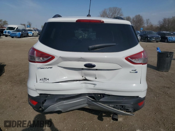 2014 Ford Escape SE with VIN 1FMCU9G97EUD45872, listed as a Copart auction lot 52204605 with 205,112 mi miles and Salvage Title. Bid and sale history available at carsss.com. Image 6.